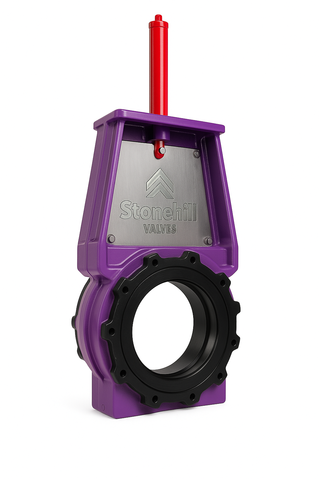 Stonehill GKA flange ends slurry knife gate valve