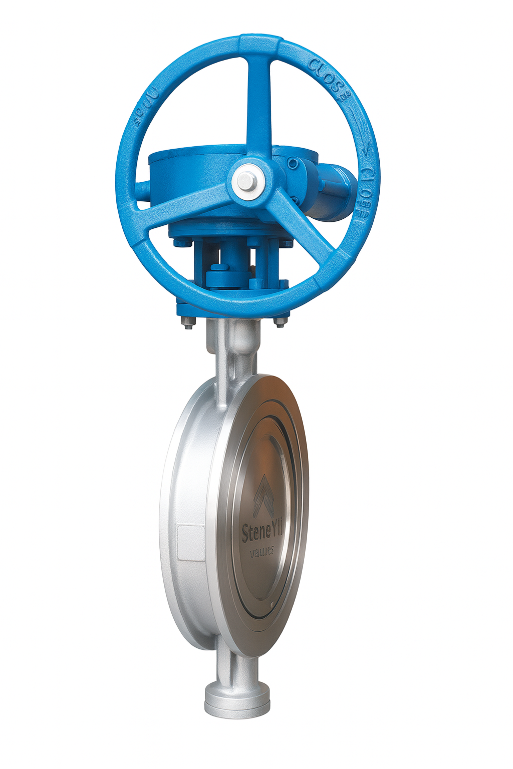 Stonehill GVU wafer type segmented ball valve